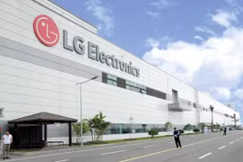 Nhà máy LG Electronics đặt tại KCN Tràng Duệ, Hải Phòng. Ảnh: LG Vietnam