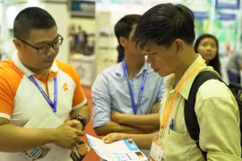 Sự kiện sự kiện ICT Comm 2018 diễn ra ở Trung tâm Hội chợ và Triển lãm Sài Gòn (Phú Mỹ Hưng), quận 7, TP.HCM.