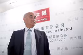 Tỉ phú Henry Cheng (Ảnh: Bloomberg)