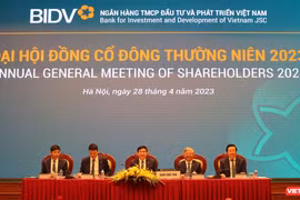 Toàn cảnh Đại hội đồng cổ đông năm 2023 của BIDV (Ảnh: Văn Lâm) 