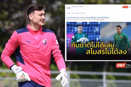Thủ môn Văn Lâm bị báo Thái Lan chế giễu