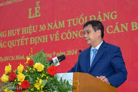 Tân Chủ tịch Tổng công ty Cảng hàng không Việt Nam ông Vũ Thế Phiệt. Ảnh: ACV