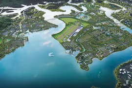 Phối cảnh dự án Khu đô thị mới Gò Găng (Nguồn: Báo cáo tài chính năm 2023 của Khải Hoàn Land)