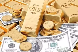 Trong ngắn hạn, chuyên gia gợi ý nhà đầu tư nên phân bổ vào kênh vàng và USD. Ảnh minh hoạ.