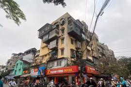 Khu tập thể cũ Thành Công. Ảnh: Lệ Chi
