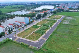 Hết thời hạn nộp tiền 68 lô đất Thanh Oai: Lô trúng cao nhất 100 triệu/m2 chưa nộp tiền trúng đấu giá. Ảnh: Lệ Chi