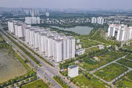 Khu đô thị Thanh Hà B. Ảnh: Lệ Chi.