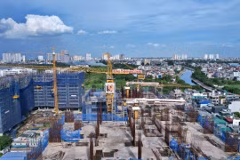 Chủ đầu tư xin gia hạn chủ trương đầu tư dự án Hanoi Melody Linh Đàm. Ảnh: Lệ Chi
