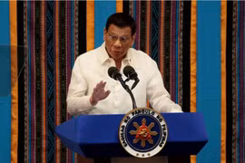 Tổng thống Philippines Rodrigo Duterte (Ảnh: Reuters)