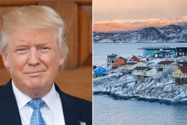 Có rất nhiều lời đồn đoán về việc ông Trump thực sự muốn mua lại Greenland (Ảnh: Getty)