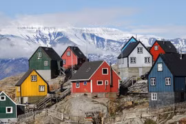 Greenland đã và đang bị nhiều quốc gia trên thế giới nhòm ngó do các lợi ích kinh tế và chiến lược (Ảnh: CNBC)