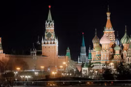 Điện Kremlin tại thủ đô Moscow, Nga (Ảnh: RT)
