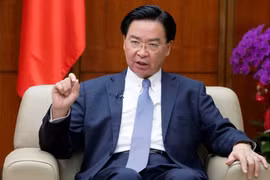 Người đứng đầu cơ quan ngoại giao Đài Loan Joseph Wu (Ảnh: Reuters)