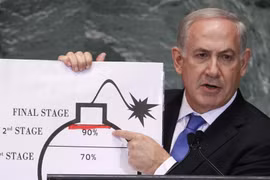 Thủ tướng Israel Banjamin Netanyahu (Ảnh: RT)