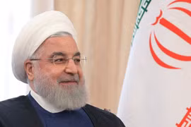 Tổng thống Iran Hassan Rouahi (Ảnh: RT)