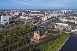 Khu vực Kaliningrad của Nga nằm ở vùng biển Baltic (Ảnh: Sputnik)