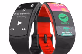 ảnh dựng Gear Fit 2 Pro (nguồn: Phone Arena)