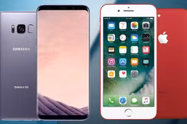 màn hình S8 thao tác thuận tiện hơn iPhone 7