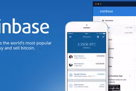 ứng dụng Coinbase (ảnh: Phone Arena)