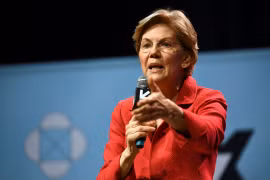 Thượng nghị sỹ đảng Dân chủ Elizabeth Warren (ảnh: Firstpost)