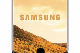 Galaxy S9 của Samsung sẽ có cái mấu phía dưới màn hình? (ảnh: Phone Arena)