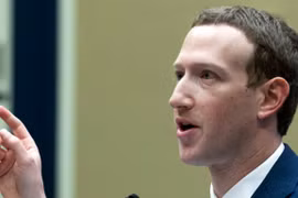 Giám đốc điều hành Facebook, ông Mark Zuckerberg (ảnh AP)