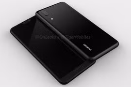 Huawei P20 (ảnh OnLeaks)