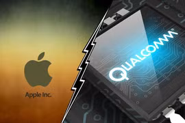 Mối quan hệ giữa Apple và Qualcomm đang rất căng thẳng (ảnh: Tech Juice)