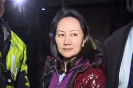 Bà Mạnh Vãn Châu đang bị quản thúc tại Canada (ảnh: South China Morning Post)