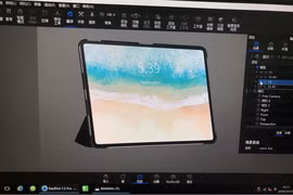 iPad Pro mới sẽ có 4 cạnh viền rất mỏng (ảnh: Phone Arena)