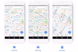 Google Maps sẽ được cập nhật giao diện mới trong một vài tuần tới (ảnh: Phone Arena)