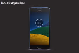 Moto G5 được khoác lên mình "bộ áo" mới màu xanh