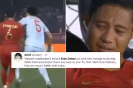 Người hâm mộ Indonesia đổ lỗi cho Văn Hậu (ảnh: Fox Sport)