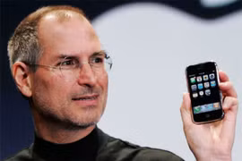 Ông Steve Jobs giới thiệu iPhone tại hội thảo MacWorld 2007
