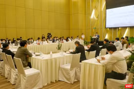 Quang cảnh buổi ra mắt Ban Chỉ đạo tạo thuận lợi thương mại tại Đà Nẵng và công bố kế hoạch hoạt động của dự án Tạo thuận lợi thương mại tại Đà Nẵng