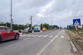 Giao thông trên Quốc lộ 1A đoạn qua địa bàn xã Tam Đàn và xã Tam An (thuộc huyện Phú Ninh, tỉnh Quảng Nam) đã được thông suốt