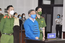 Bị cáo Phạm Thanh nghe Hội đồng xét xử TAND TP Đà Nẵng tuyên án sơ thẩm