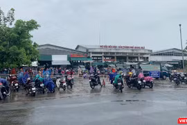 Một góc chợ Trung tâm TP Quảng Ngãi