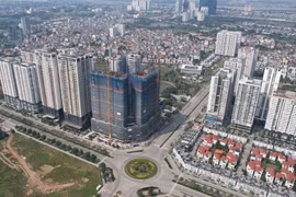 Một góc dự án Ngoại Giao Đoàn tại Hà Nội. Ảnh: Hoàng Hùng