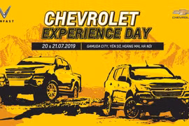 Những người tham gia sự kiện Chevrolet Experience Day sẽ được trải nghiệm hai dòng xe bán tải Colorado và SUV Trailblazer