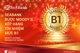 SeABank được Moody's xếp hạng tín nhiệm dài hạn ở mức B1.
