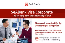 Với thẻ SeABank Visa Corporate, doanh nghiệp có thể thực hiện các giao dịch thẻ như: rút tiền, thanh toán tại POS, thanh toán trực tuyến… 