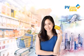 “Mở thẻ miễn phí, tích lũy tối đa” cùng PVcomBank Mastercard