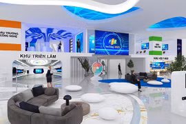 Không gian triển lãm trực tuyến tại FPT Techday 2020.