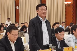 Thứ trưởng Bộ Nội vụ Nguyễn Duy Thăng tại buổi họp báo Chính phủ thường kỳ.