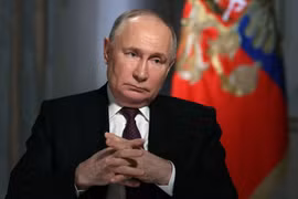 Tổng thống Nga Vladimir Putin (Ảnh: Economist)