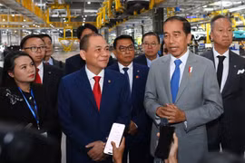 Tổ hợp nhà máy sản xuất ô tô, xe máy điện VinFast tại Hải Phòng