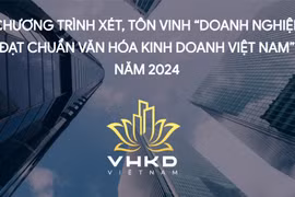Tiếp tục tôn vinh doanh nghiệp đạt chuẩn văn hóa kinh doanh