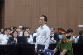 Ông Trịnh Văn Quyết tại phiên tòa sơ thẩm. Ảnh: N.T.