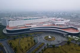 Bệnh viện Bạch Mai cơ sở 2. Ảnh: Hoàn Như.